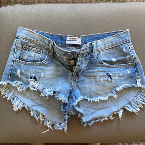 One Teaspoon Jean shorts